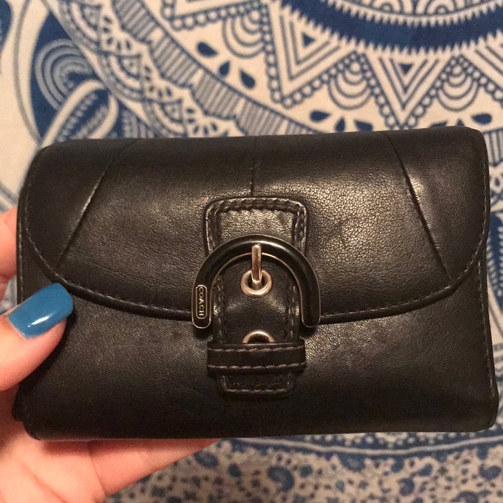 Black Coach Wallet